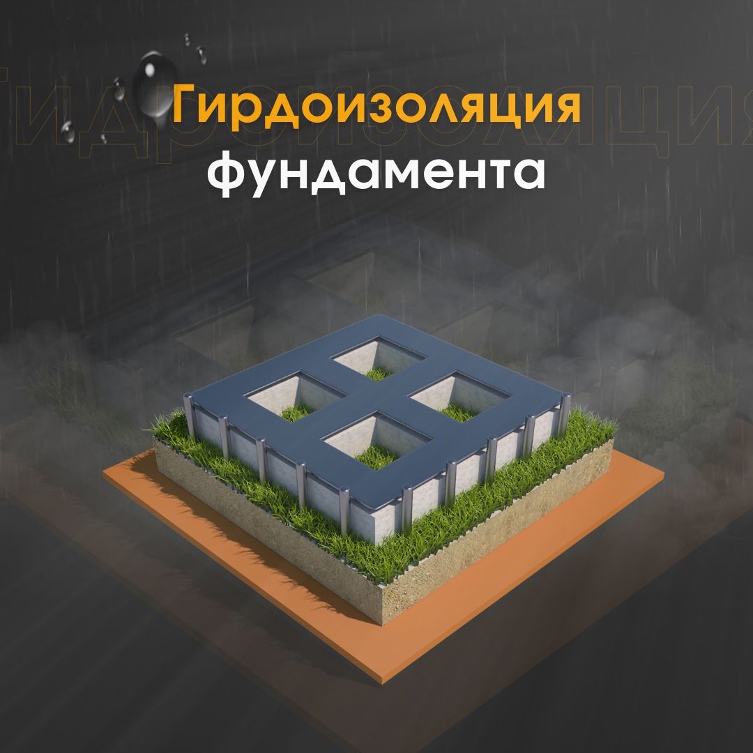 Гидроизоляция фундамента Гидроизоляция фундамента